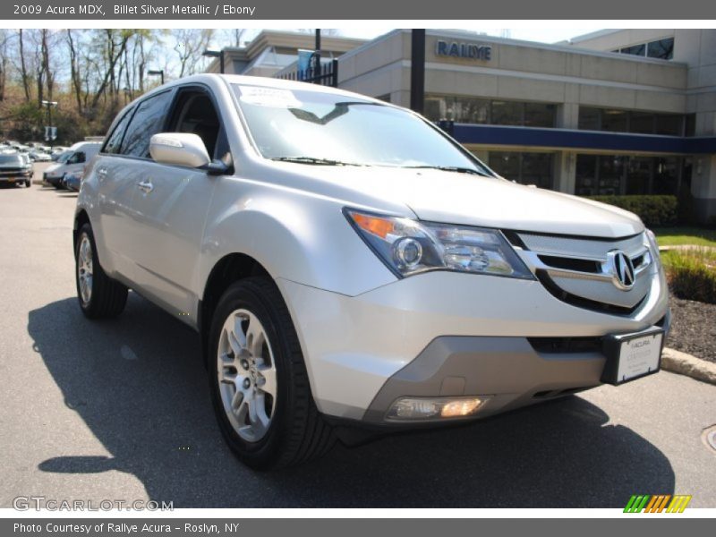Billet Silver Metallic / Ebony 2009 Acura MDX