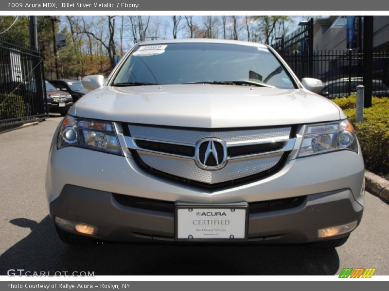 Billet Silver Metallic / Ebony 2009 Acura MDX