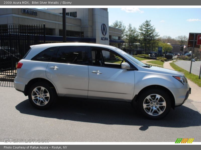 Billet Silver Metallic / Ebony 2009 Acura MDX