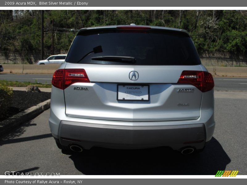 Billet Silver Metallic / Ebony 2009 Acura MDX