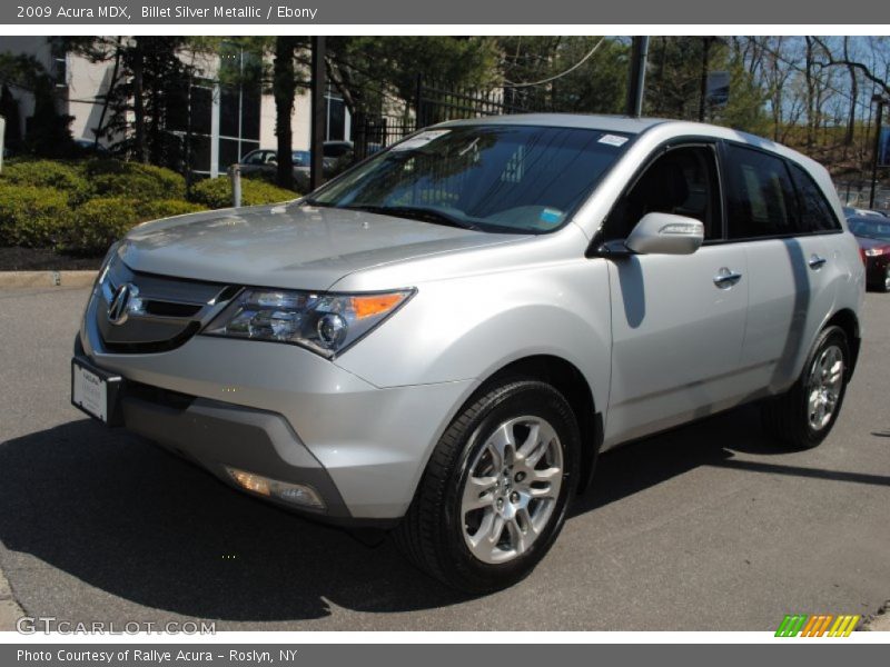 Billet Silver Metallic / Ebony 2009 Acura MDX