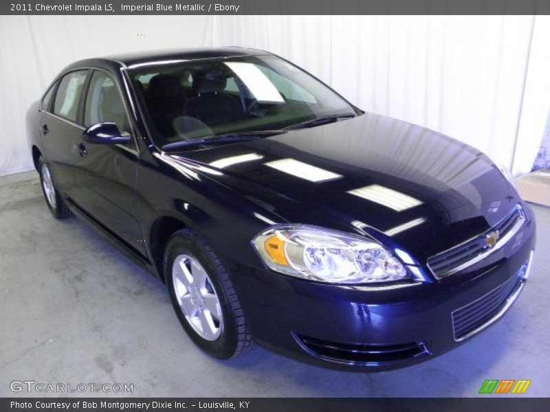 Imperial Blue Metallic / Ebony 2011 Chevrolet Impala LS
