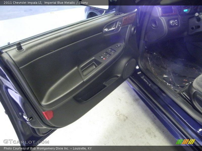 Imperial Blue Metallic / Ebony 2011 Chevrolet Impala LS