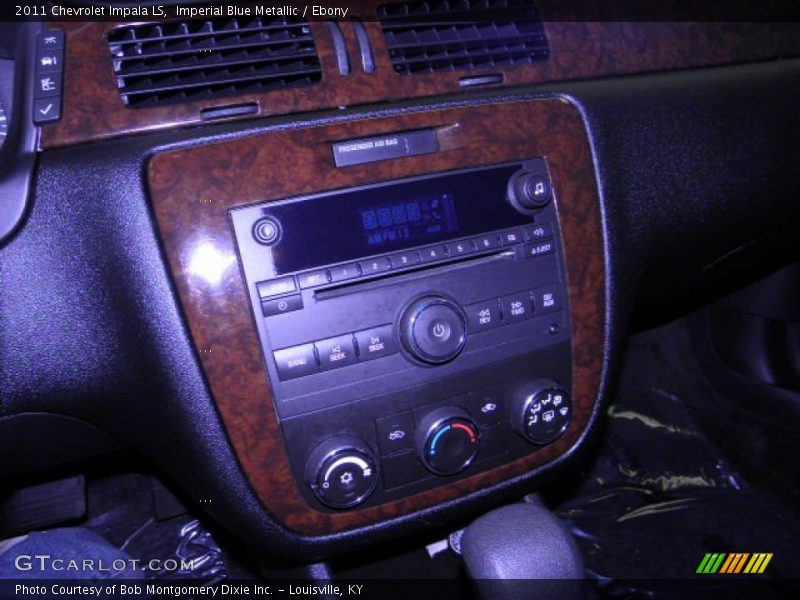 Imperial Blue Metallic / Ebony 2011 Chevrolet Impala LS