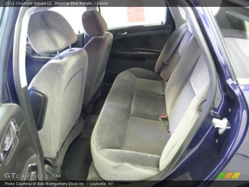 Imperial Blue Metallic / Ebony 2011 Chevrolet Impala LS
