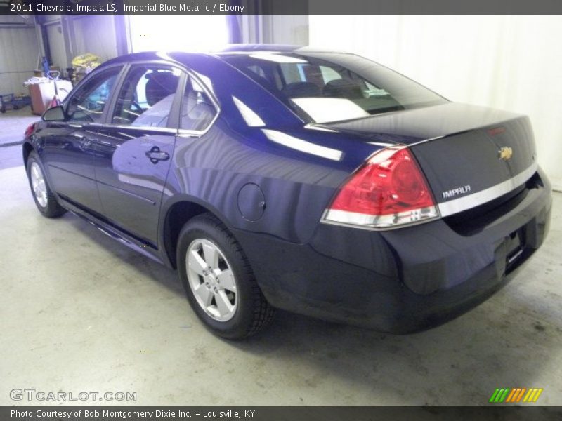 Imperial Blue Metallic / Ebony 2011 Chevrolet Impala LS
