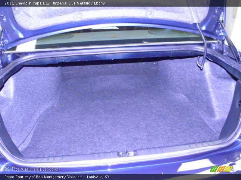 Imperial Blue Metallic / Ebony 2011 Chevrolet Impala LS