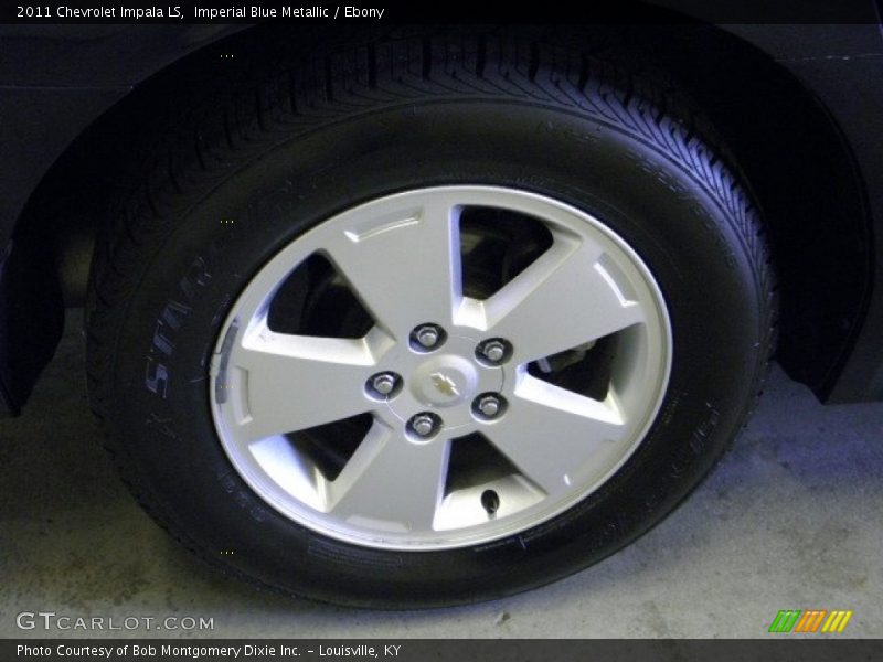 Imperial Blue Metallic / Ebony 2011 Chevrolet Impala LS