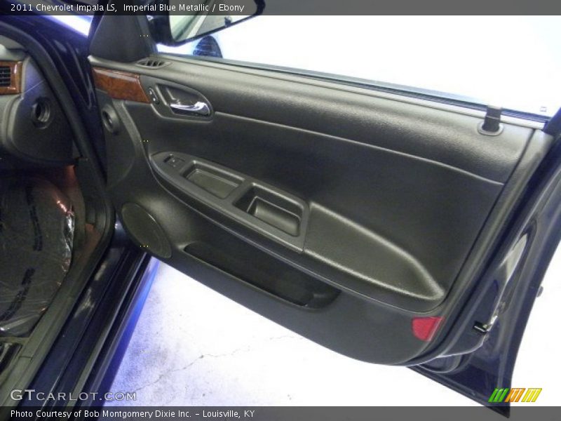 Imperial Blue Metallic / Ebony 2011 Chevrolet Impala LS