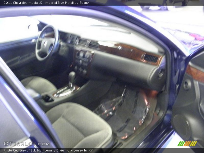 Imperial Blue Metallic / Ebony 2011 Chevrolet Impala LS