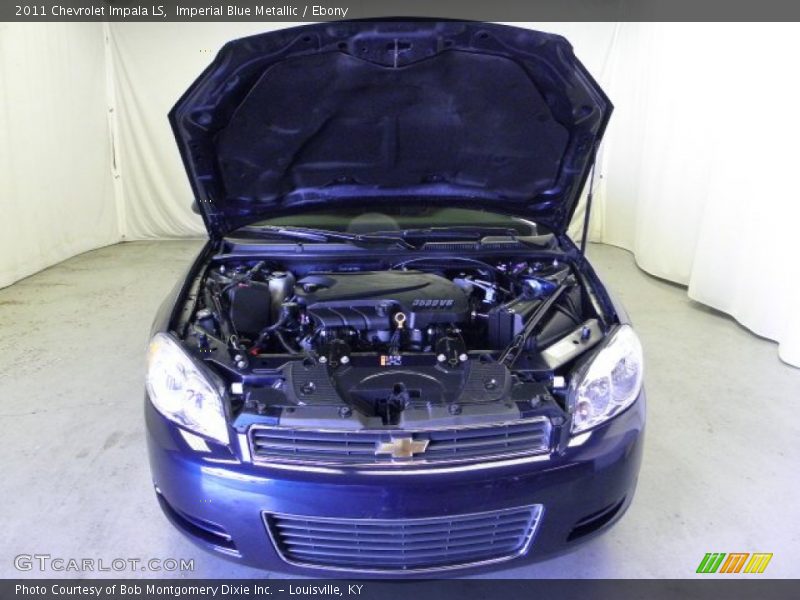 Imperial Blue Metallic / Ebony 2011 Chevrolet Impala LS