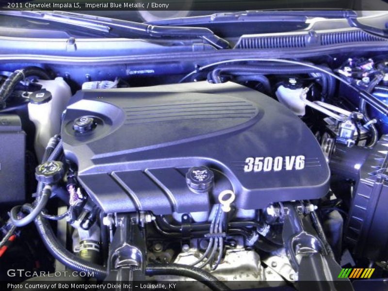 Imperial Blue Metallic / Ebony 2011 Chevrolet Impala LS