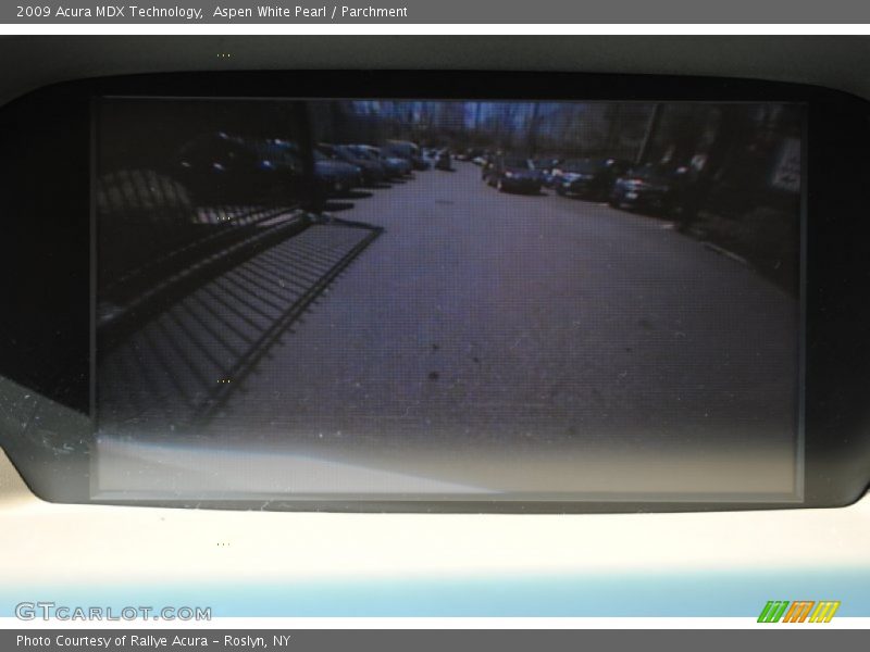 Aspen White Pearl / Parchment 2009 Acura MDX Technology