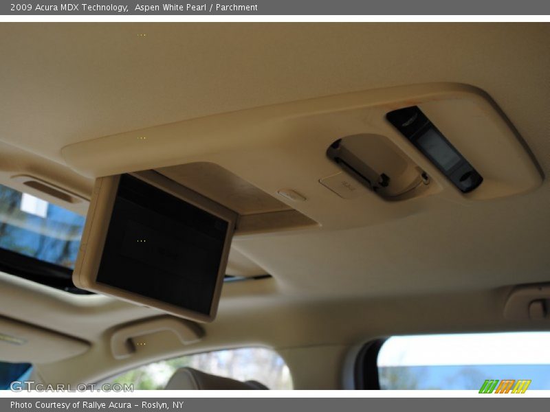 Aspen White Pearl / Parchment 2009 Acura MDX Technology