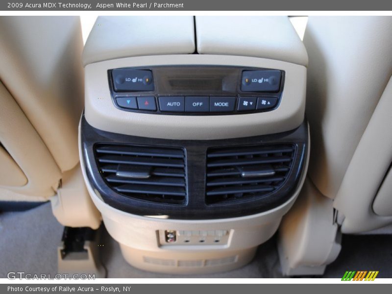 Aspen White Pearl / Parchment 2009 Acura MDX Technology