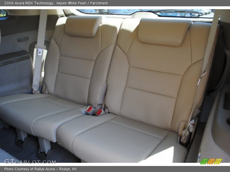Aspen White Pearl / Parchment 2009 Acura MDX Technology