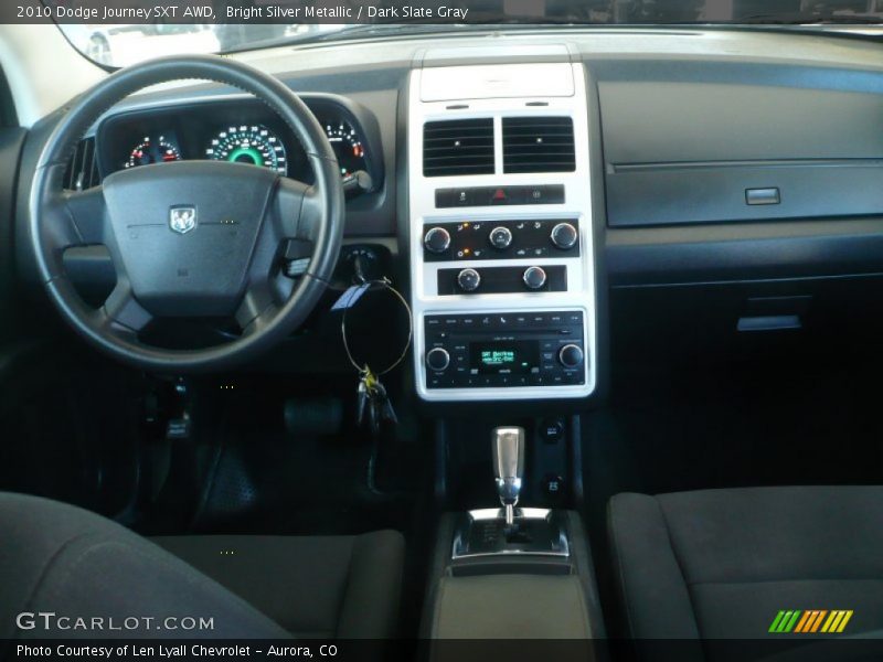 Bright Silver Metallic / Dark Slate Gray 2010 Dodge Journey SXT AWD