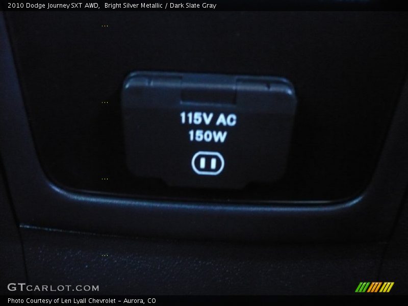 Bright Silver Metallic / Dark Slate Gray 2010 Dodge Journey SXT AWD