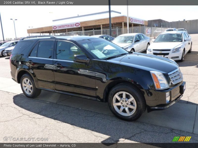 Black Raven / Light Gray 2006 Cadillac SRX V6