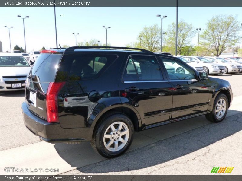 Black Raven / Light Gray 2006 Cadillac SRX V6