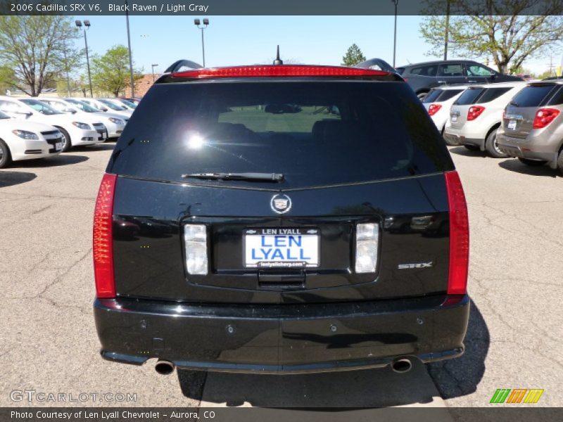 Black Raven / Light Gray 2006 Cadillac SRX V6