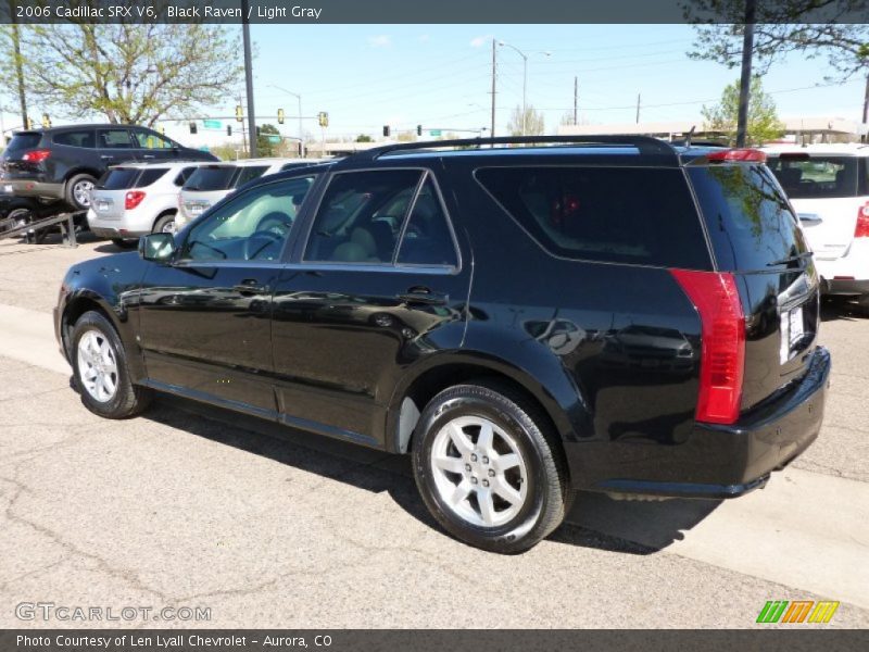 Black Raven / Light Gray 2006 Cadillac SRX V6