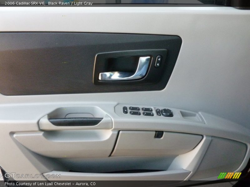 Black Raven / Light Gray 2006 Cadillac SRX V6
