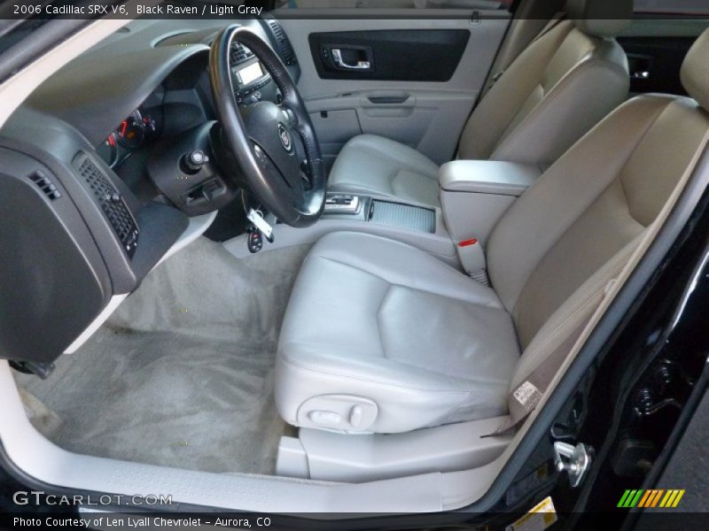 Black Raven / Light Gray 2006 Cadillac SRX V6