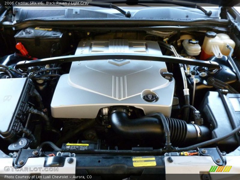 Black Raven / Light Gray 2006 Cadillac SRX V6