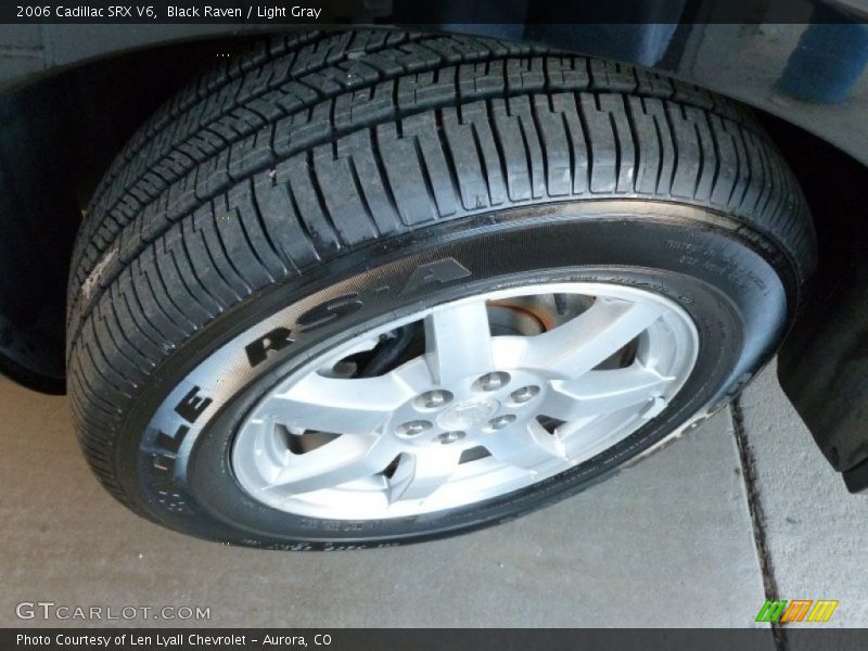 Black Raven / Light Gray 2006 Cadillac SRX V6
