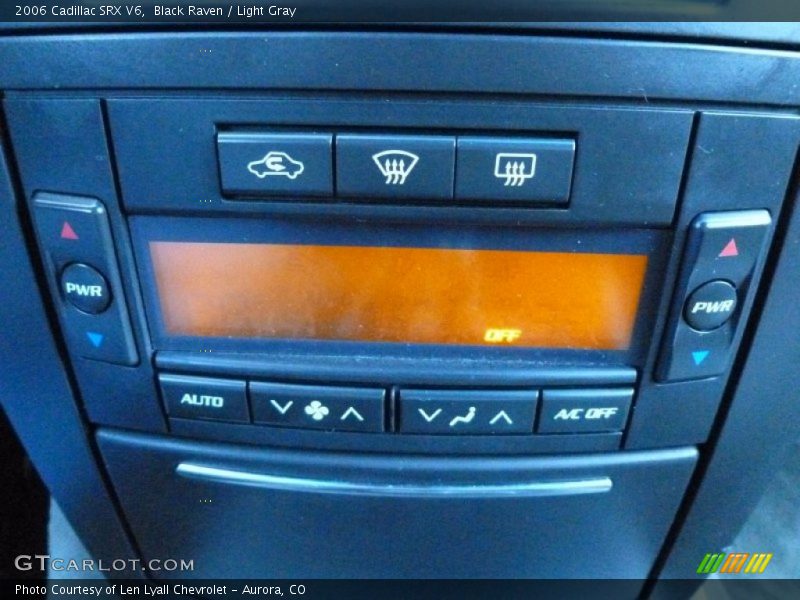 Black Raven / Light Gray 2006 Cadillac SRX V6