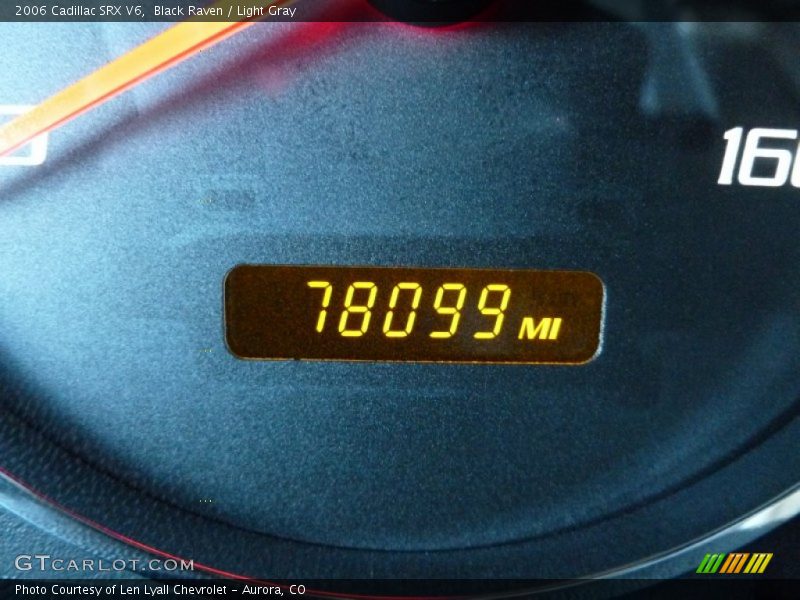 Black Raven / Light Gray 2006 Cadillac SRX V6