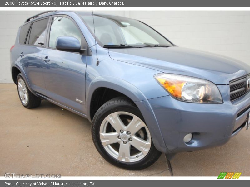 Pacific Blue Metallic / Dark Charcoal 2006 Toyota RAV4 Sport V6