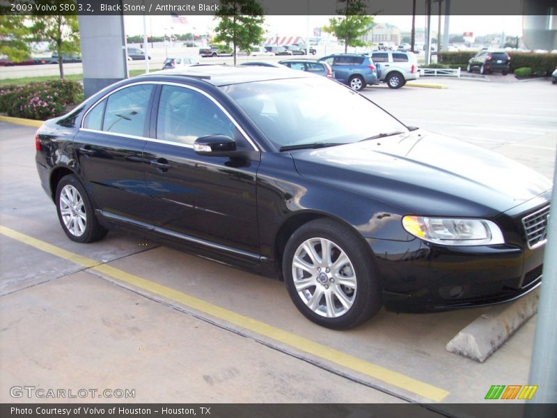 Black Stone / Anthracite Black 2009 Volvo S80 3.2