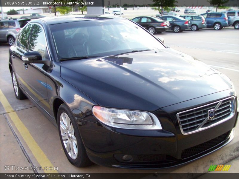 Black Stone / Anthracite Black 2009 Volvo S80 3.2