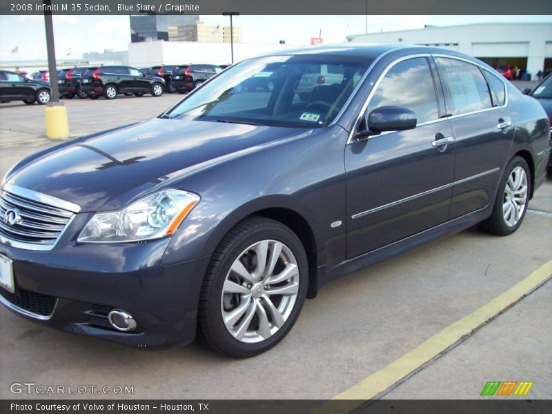 Blue Slate / Graphite 2008 Infiniti M 35 Sedan