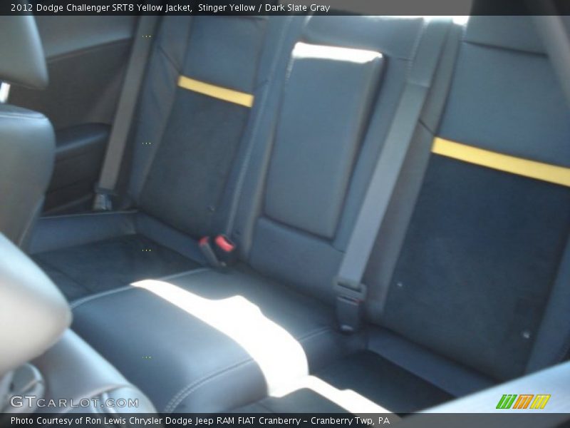 Stinger Yellow / Dark Slate Gray 2012 Dodge Challenger SRT8 Yellow Jacket