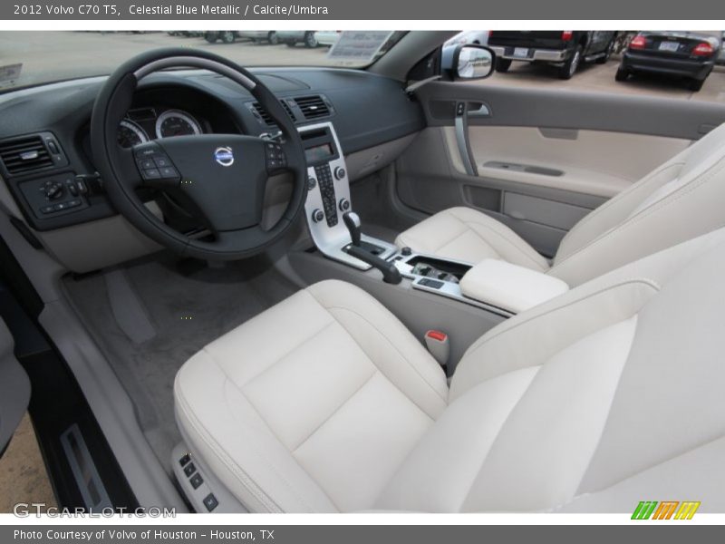 Celestial Blue Metallic / Calcite/Umbra 2012 Volvo C70 T5