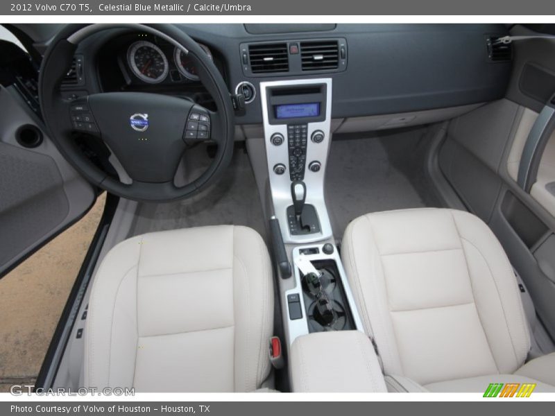 Celestial Blue Metallic / Calcite/Umbra 2012 Volvo C70 T5