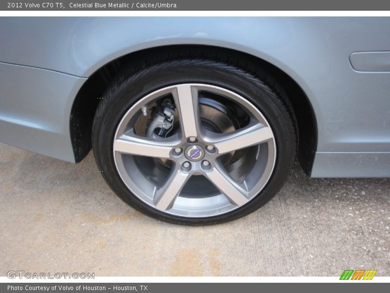 Celestial Blue Metallic / Calcite/Umbra 2012 Volvo C70 T5