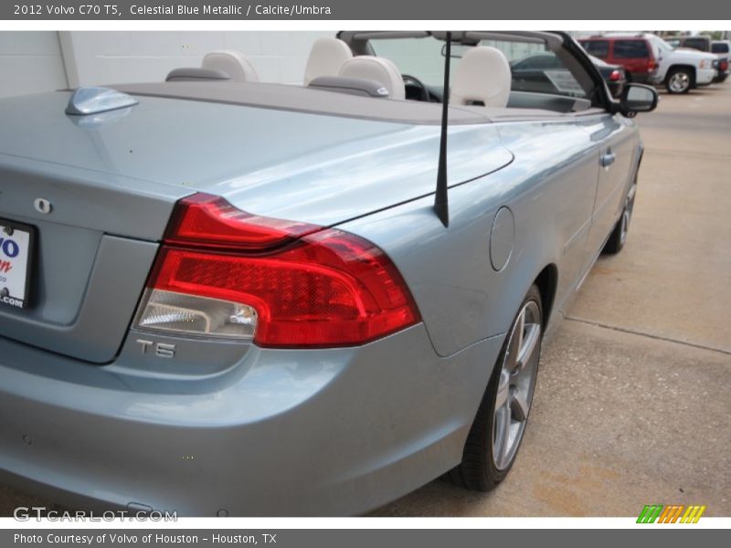 Celestial Blue Metallic / Calcite/Umbra 2012 Volvo C70 T5