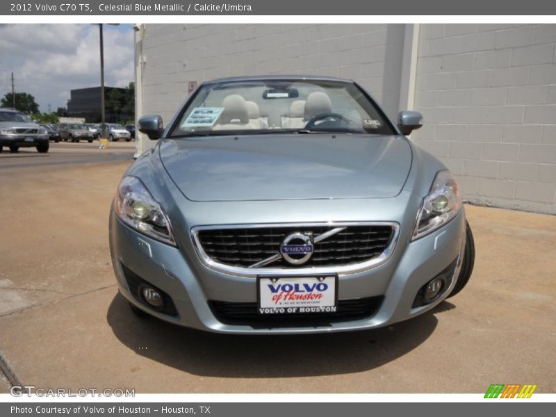 Celestial Blue Metallic / Calcite/Umbra 2012 Volvo C70 T5