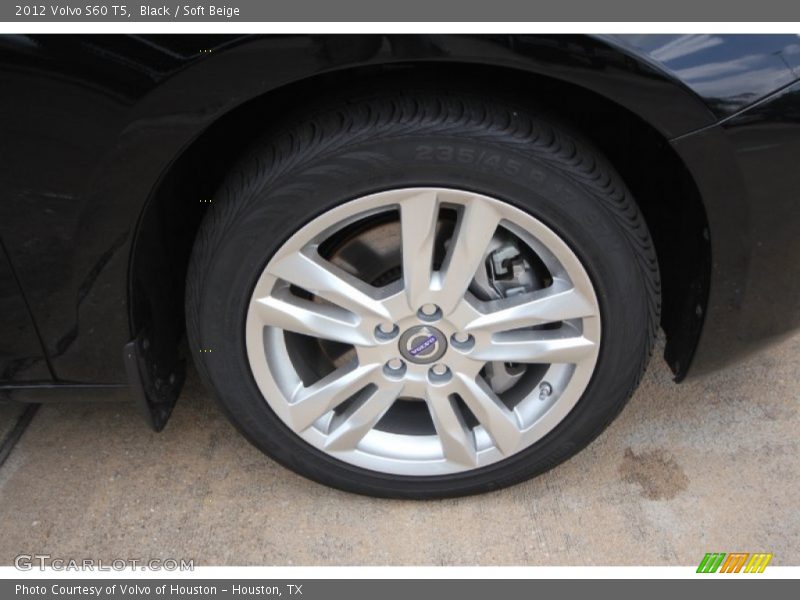 Black / Soft Beige 2012 Volvo S60 T5