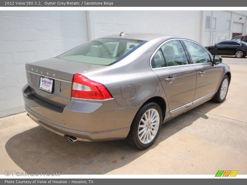 Oyster Grey Metallic / Sandstone Beige 2012 Volvo S80 3.2