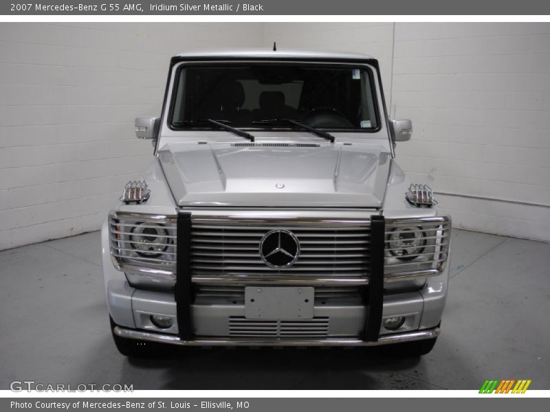 Iridium Silver Metallic / Black 2007 Mercedes-Benz G 55 AMG