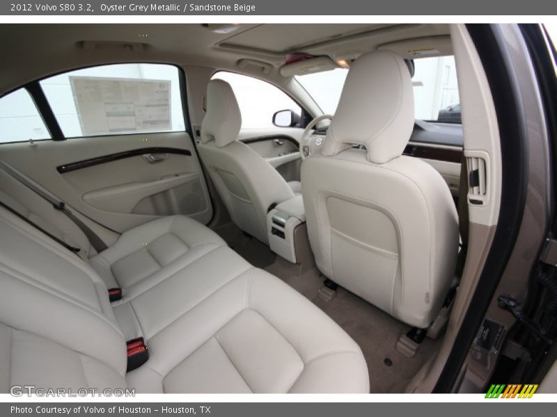 Oyster Grey Metallic / Sandstone Beige 2012 Volvo S80 3.2