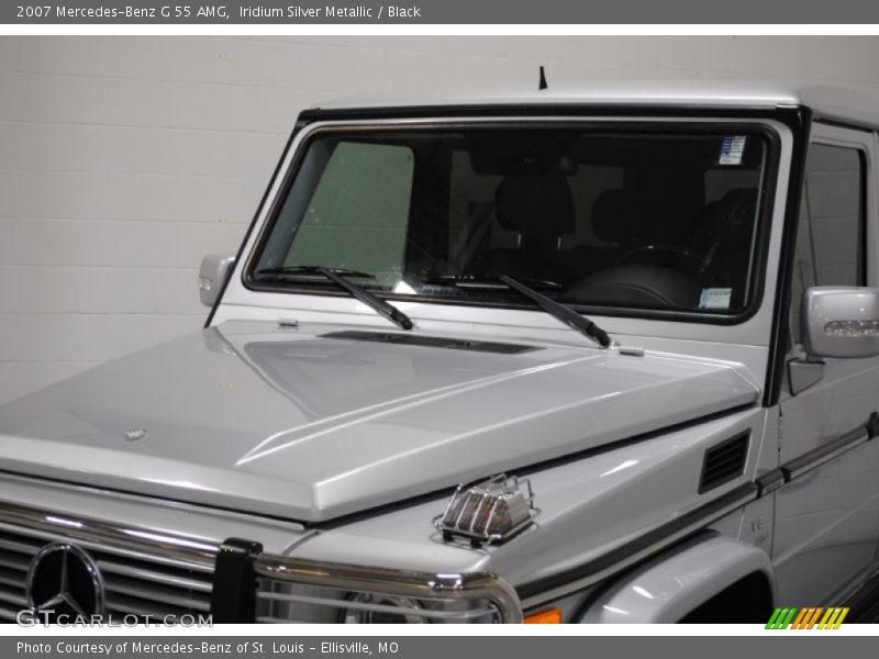 Iridium Silver Metallic / Black 2007 Mercedes-Benz G 55 AMG