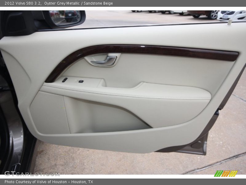 Oyster Grey Metallic / Sandstone Beige 2012 Volvo S80 3.2
