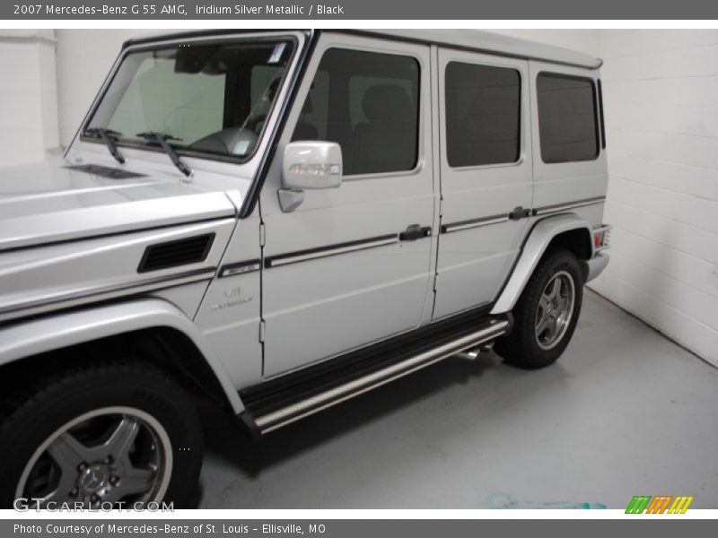 Iridium Silver Metallic / Black 2007 Mercedes-Benz G 55 AMG