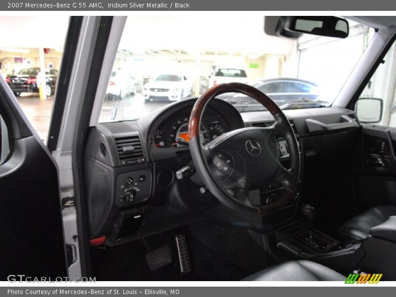 Iridium Silver Metallic / Black 2007 Mercedes-Benz G 55 AMG